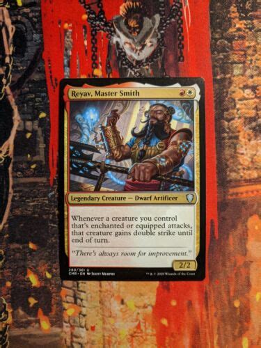 Mtg Card 1x Reyav Master Smith Commander Legends Ebay