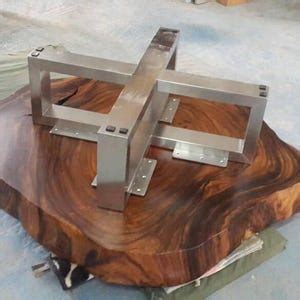 Coffee Table Round Live Edge Golden Acacia Wood Solid Cross Cut Slab