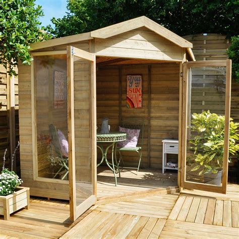 Corner Summer House Summer House Garden Deck Garden Garden Room