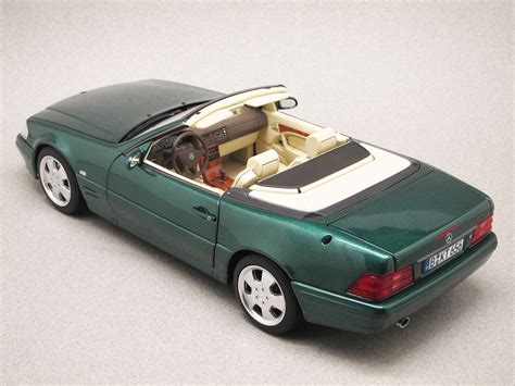 Mercedes 500 SL R129 1999 Verte Norev 1 18e Minicarweb