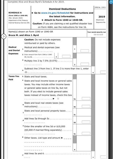 Solved Note This Problem Is For The Tax Year Alice Chegg