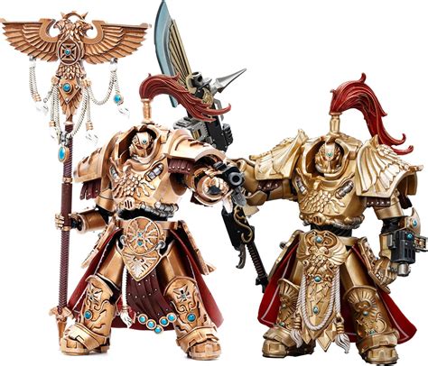 Amazon JOYTOY Warhammer 40 000 1 18 Action Figure Adeptus Custodes