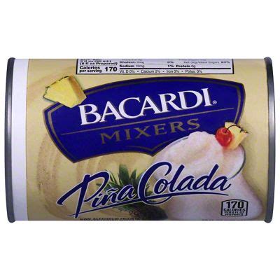 Bacardi Mixers Frozen Pina Colada Mixer Oz Joe V S Smart Shop