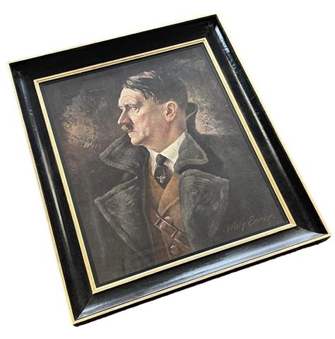 Imcs Militaria State Portrait Adolf Hitler By Willy Exner