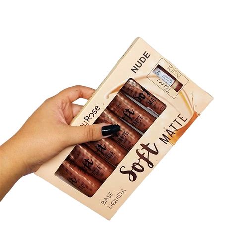 Base Soft Matte Ruby Rose HB Cor Nude Site De Maquiagem Virtual Make Maquiagem