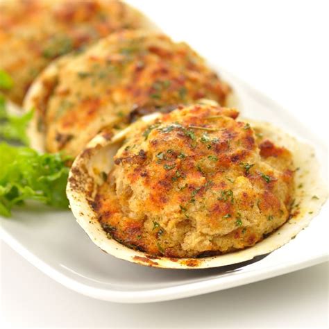 Stuffed Quahogs Quahog Recipe Stuffed Quahogs Stuffies Recipe