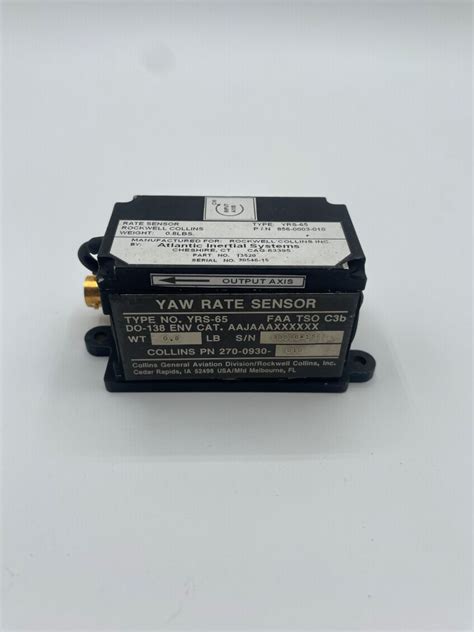 Yaw Rate Sensor Avengaero