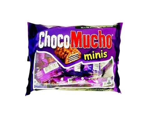 Choco Mucho Minis Milk Chocolate 20 Packs X 8g 160g