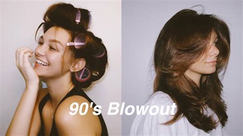 How To Get The Perfect S Blowout At Home Youtube