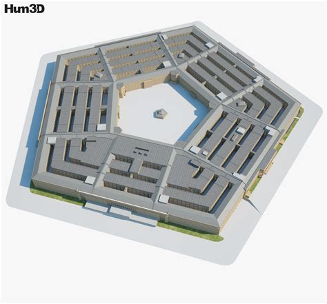 The Pentagon 3D model - Architecture on Hum3D