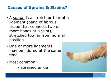 Sprain and strain prevention: Seven Ways to Prevent Sprains and Strains