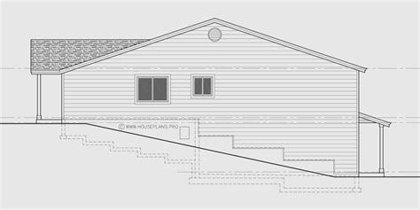 Shop Triplex House Plans With Daylight Basement T 455 Bruinier