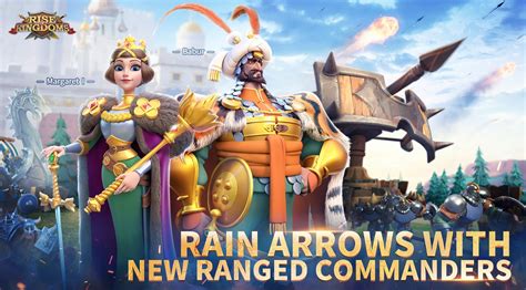 Rise Of Kingdoms New Commanders Babur Margaret And Heraclius Skills