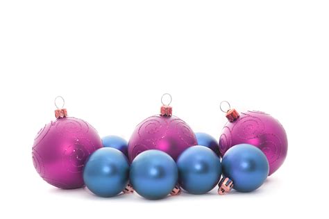 Photo Of Pink And Blue Christmas Decorations Free Christmas Images