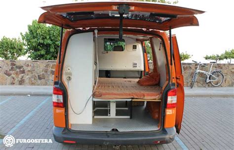 Furgoneta Vw T5 Camper Con Tracción A Las Cuatro Ruedas