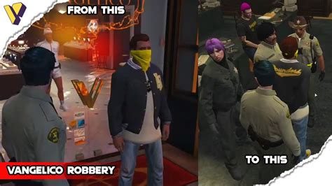 VAGOS BERULAH LAGI VANGELICO ROBBERY GTA V Roleplay Indonesia