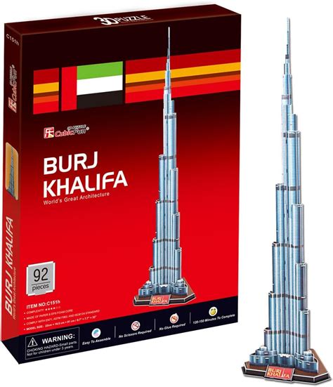 Cubicfun C C151H 3D Puzzle Burj Khalifa Buy Online At Best Price In