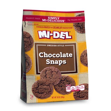 Simply Mi Delicious Chocolate Snaps Mi Del Cookies