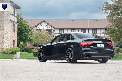 Audi S4 B8 Black Rohana Rf2 Wheel Wheel Front