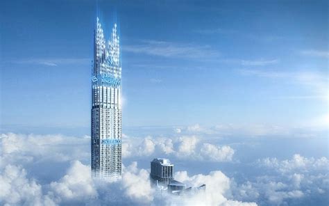 Burj Binghatti The Worlds Tallest Residential Tower And Future Rap