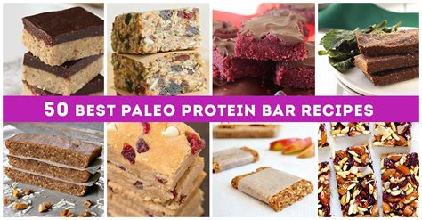 Tempt Your Tastebuds With These 50 Paleo Protein Bar Recipes Protein