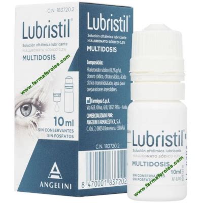 Lubristil Solución Oftálmica Multidosis 10ml Farmaferoles