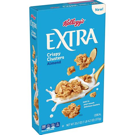 Kellogg S Extra Granola Cereal Almond Smartlabel