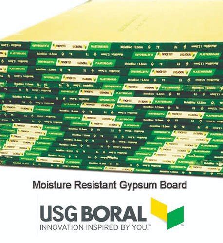 Grey Usg Boral Standard Gypsum Board Thickness Mm At Rs Piece