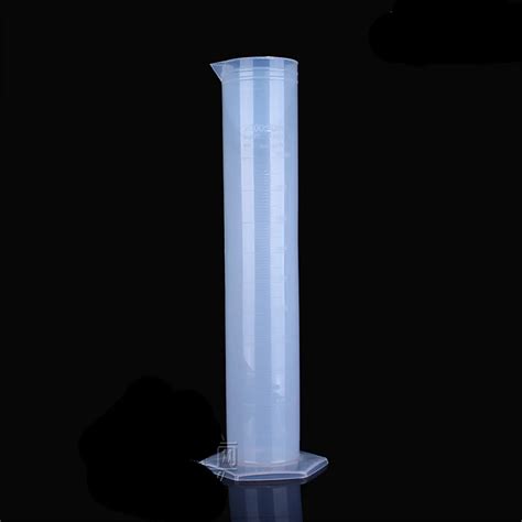 500ml Plastic Measuring Cylinder Laboratory Test Graduated Liquid Trial