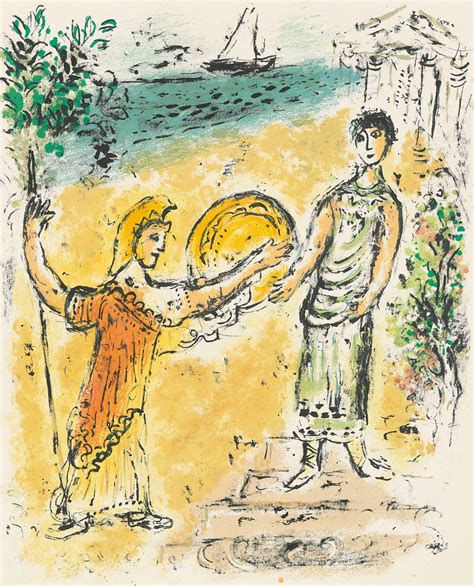 Ath Na Et T L Maque De L Odyss E Chagall Lithographie D Flickr