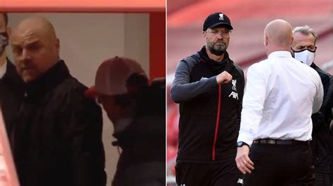 Liverpool Boss Jurgen Klopp Set To Renew Bitter Rivalry With Sean Dyche After Anfield Bust Up