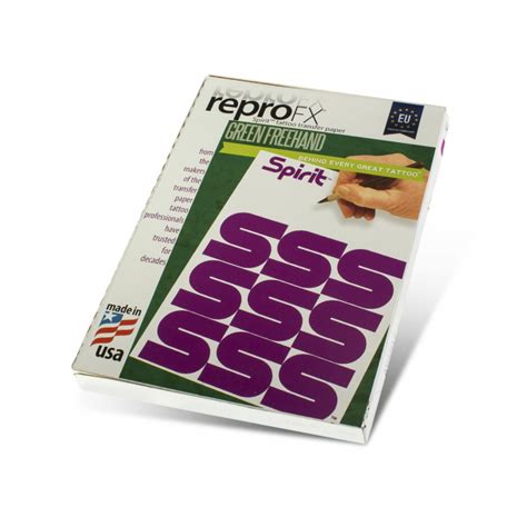 Reprofx Spirit Green Freehand Hectograph Paper X Killer