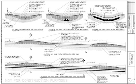 File Typical Dry Swale Profile Section With Check Dams And Draintile