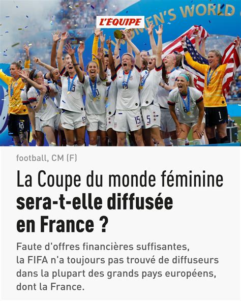 L ÉQUIPE on Twitter Faute d offres financières suffisantes la FIFA n