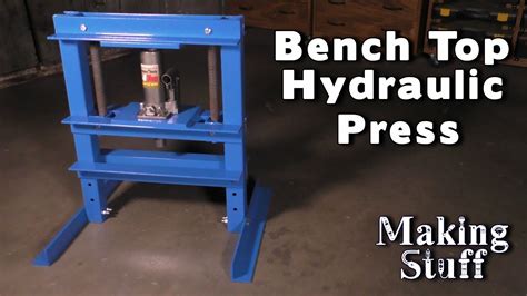 DIY Bench Top Hydraulic Press YouTube