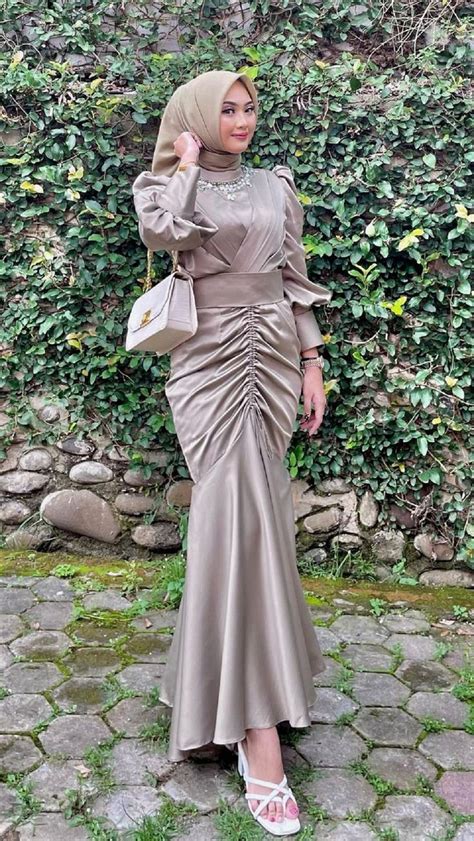 Dress Kondangan Inspo Inspirasi Fashion Hijab Model Baju Wanita