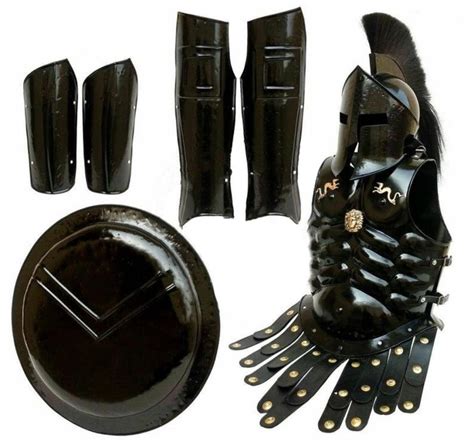 Great King Leonidas Full Armor Set Spartan Shield Spartan Etsy Canada