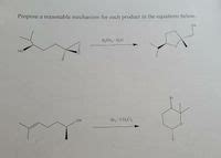 Answered Propose A Reasonable Mechanism For Each Product In The