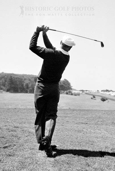 Ben Hogan swing shot from sequence - 12th of 12 - Historic Golf Photos