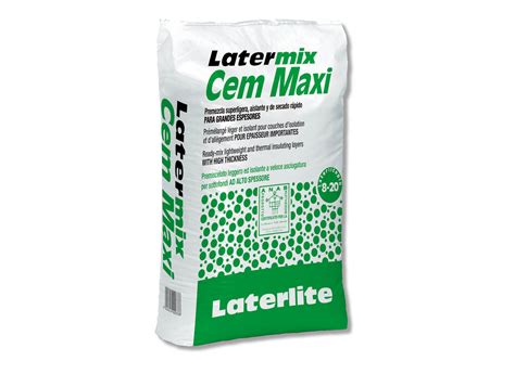 Ravoirage L Ger Pour Forte Paisseur Latermix Cem Maxi Laterlite