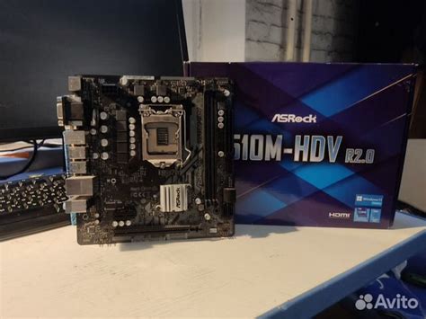 Материнская плата asrock h510m-hdv купить в Москве | Электроника | Авито