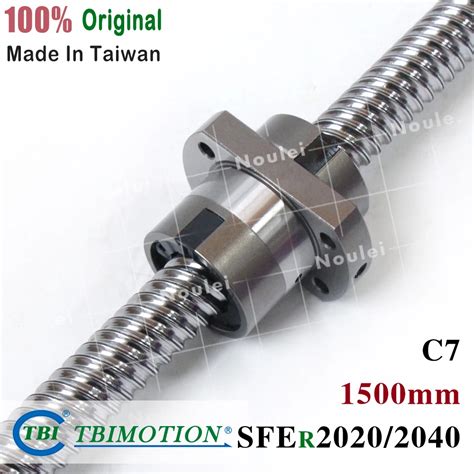 Tbi Motion Ballscrew Length Mm With Mm Lead Ball Nut Sfe