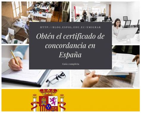 Obtén el certificado de concordancia en España guía completa Viajar