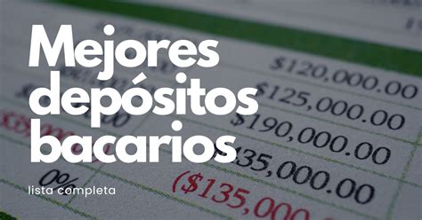 Los Mejores Depósitos Bancarios A Plazo Fijo Financiar24