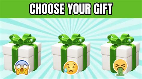 Choose Your Gift Elige Tu Regalo Are You A Lucky Person Or Not