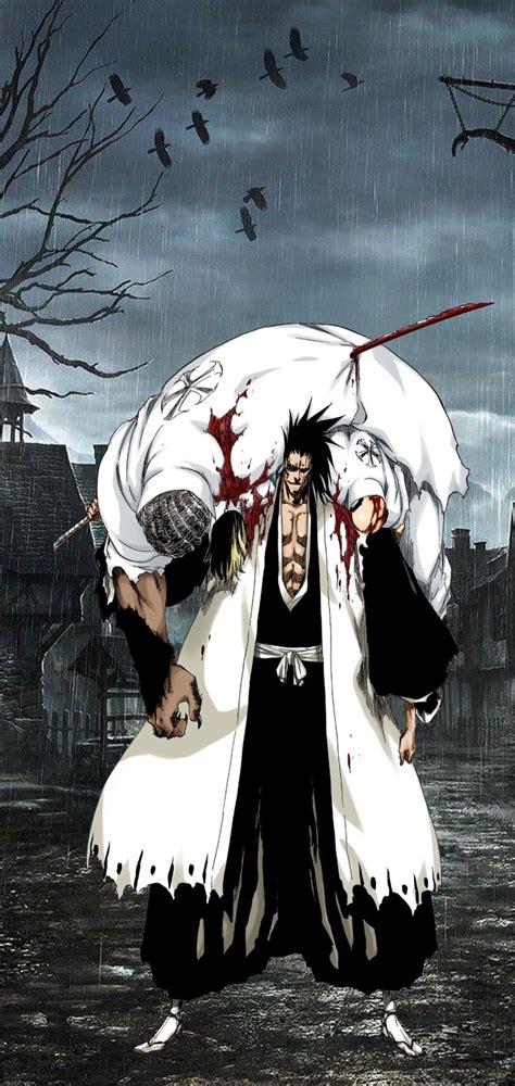 Pin De Anime Fanart Em Bleach Zaraki Kenpachi Anime Mangá Bleach