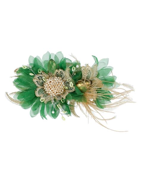 Broche Faral La Verde Broche Solapa Vestido Accesorios Flormoda