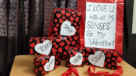 Tutorial DIY Five Senses Gifts Handmade Surprises Valentine Gifts