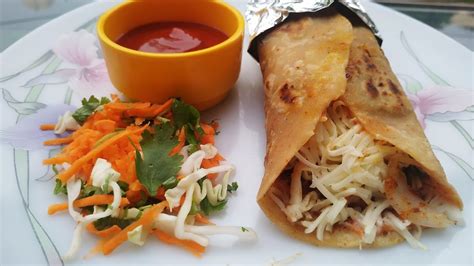 Veg Cheese Frankie Veg Frankie Easy Recipe Of Frankie Roti Wrap