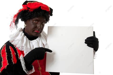 Iconic Dutch Character Zwarte Piet Black Pete December Nicholas